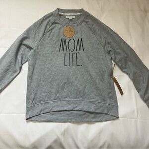 Rae Dunn Gray Casual Sweatshirt